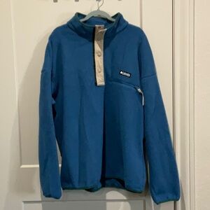 Columbia Blue Fleece Pullover